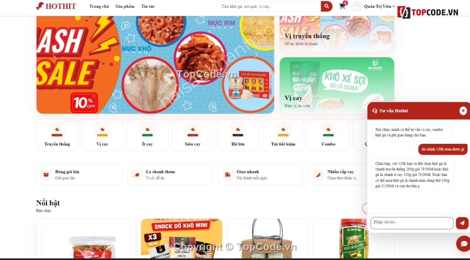 bán,Hot,khô gà